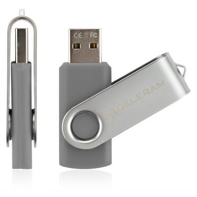 USB флеш-накопитель Exceleram 32gb P1 Series Silver/Gray USB 2.0 EXP1U2SIG32, фото №4