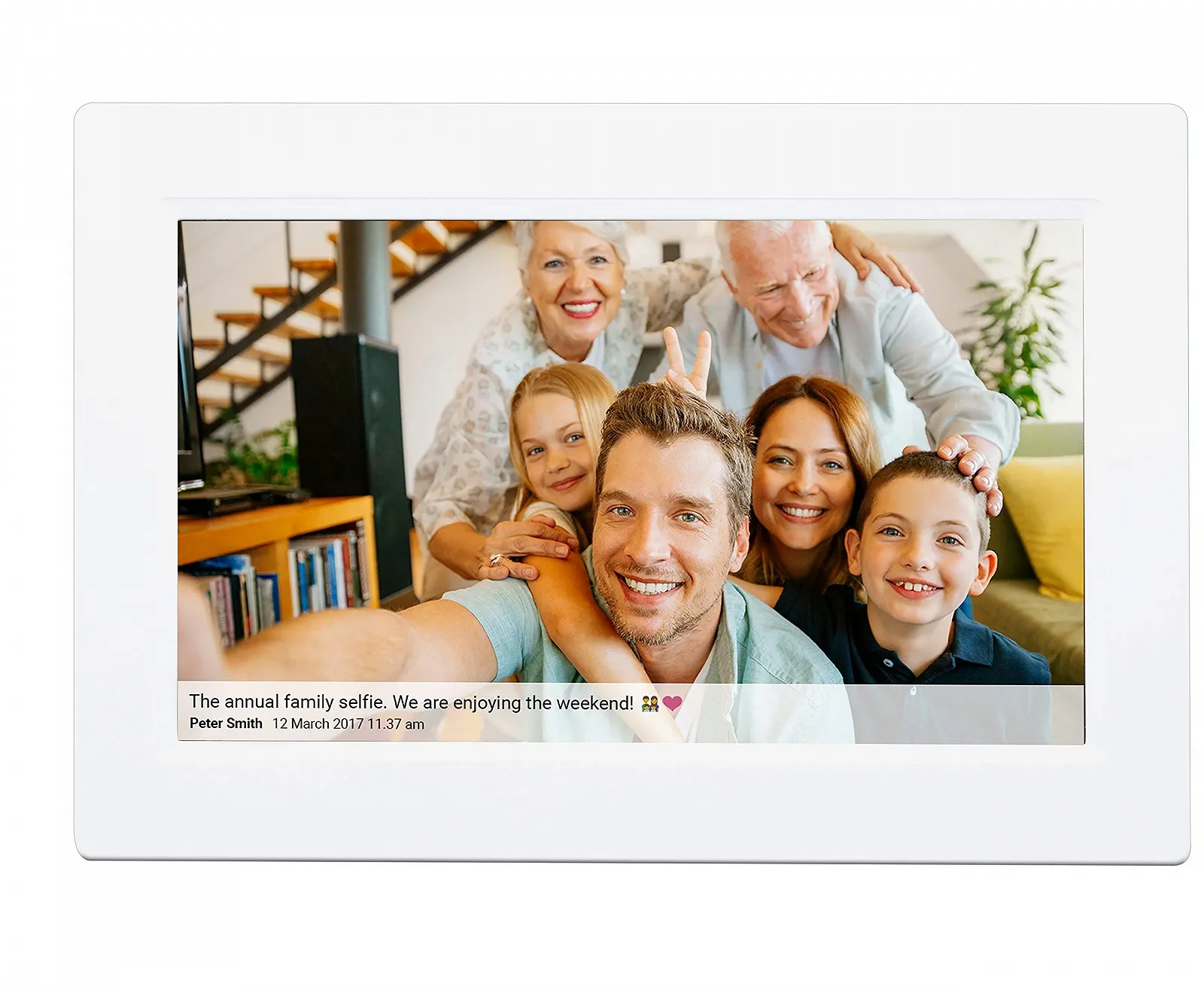 Цифровая фоторамка Denver FRAMEO 10.1 дюйма (25.65 см) IPS Wi-Fi, фото №3 Цифровая фоторамка Denver FRAMEO 10.1 дюйма (25.65 см) IPS Wi-Fi, фото №3