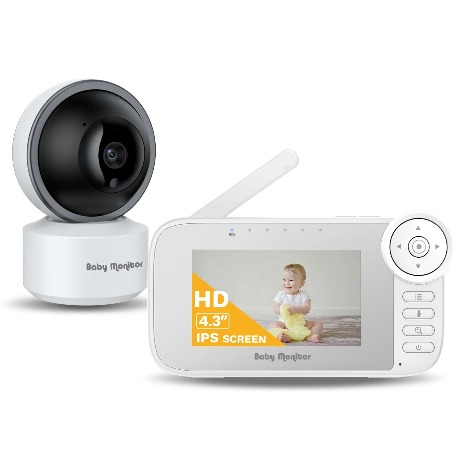 Відеоняня 4,3" Digital Zoom Night Vision Temperature Sensor 10 Lullabies, фото №1 Відеоняня 4,3" Digital Zoom Night Vision Temperature Sensor 10 Lullabies, фото №1