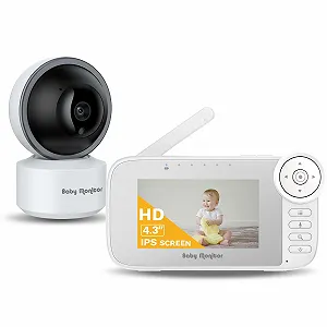Відеоняня 4,3" Digital Zoom Night Vision Temperature Sensor 10 Lullabies - Фото 1