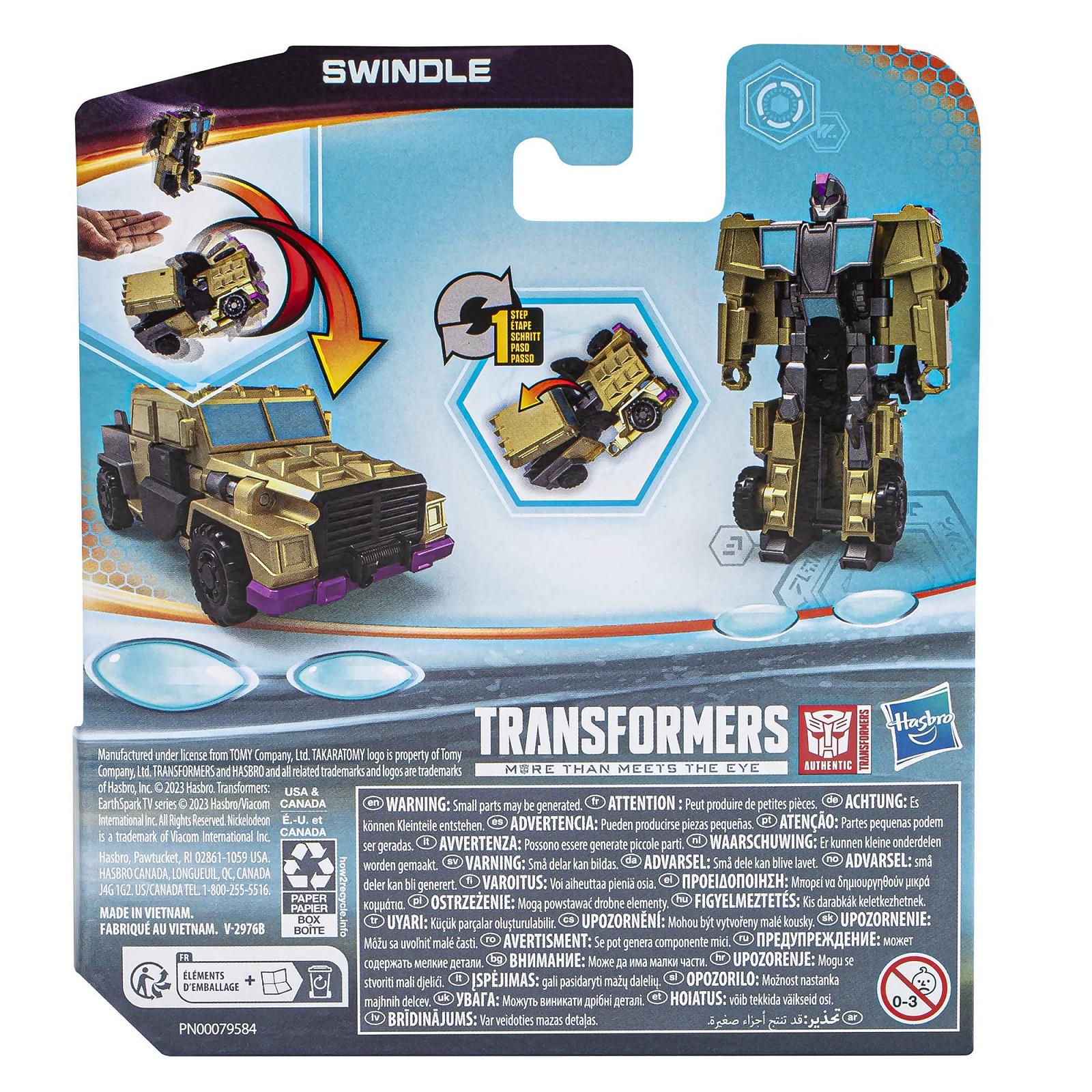 Фигурка-трансформер Earthspark Swindle F6719-1, 10 см, фото №6