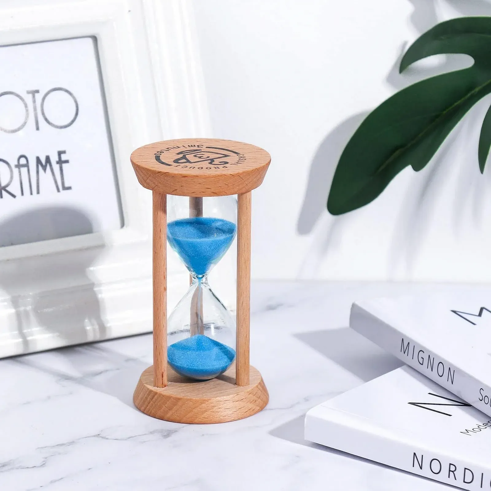 Пісочний годинник Weiye Mini Wooden Sand Timer 1 хвилина Колір дерева, фото №7