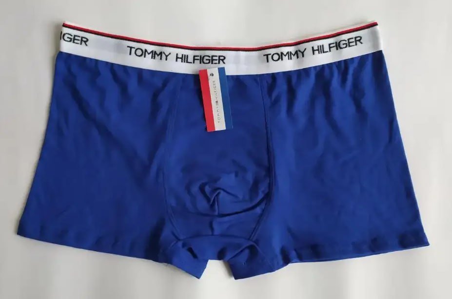 Чоловічі сині труси боксери Tommy Hilfiger, фото №1 Чоловічі сині труси боксери Tommy Hilfiger, фото №1