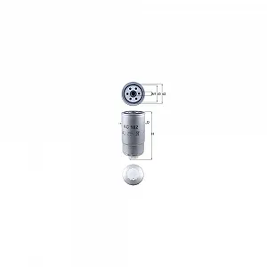 Паливний фільтр KNECHT KC 182 для CHRYSLER FIAT IVECO - Фото 1