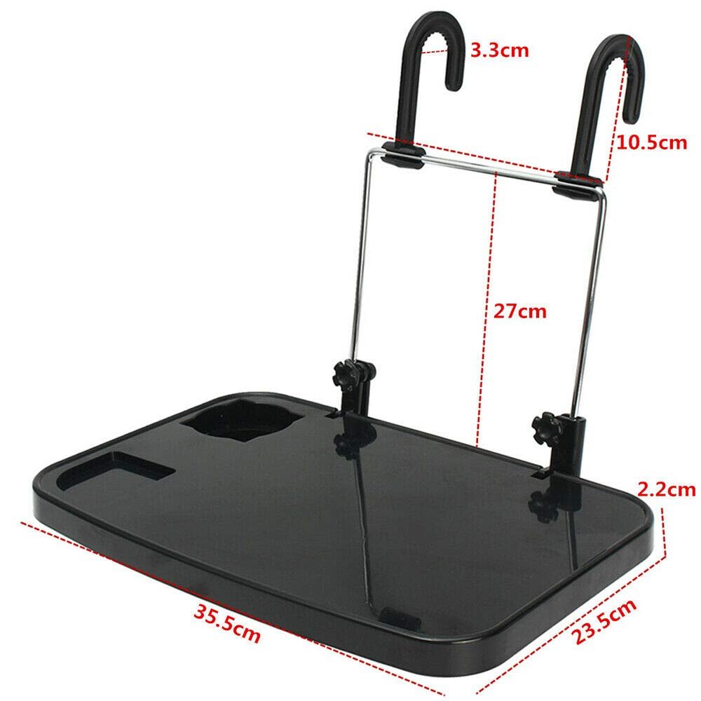 Складной Автомобильный Компьютерный столик Подставка для ноутбука Держатель для еды и напитков, фото №5