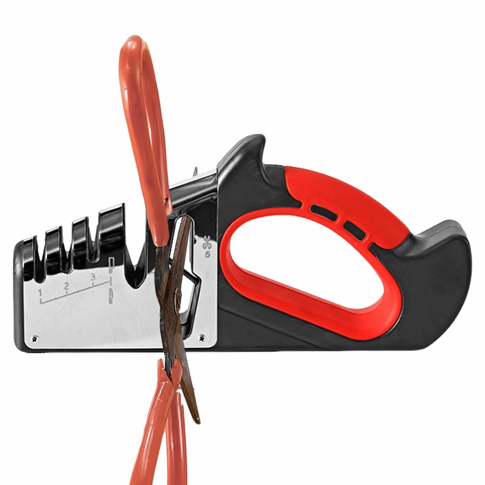 Точилка для ножів та ножиць вольфрамова сталь з ергономічною ручкою, фото №6 Точилка для ножів та ножиць вольфрамова сталь з ергономічною ручкою, фото №6