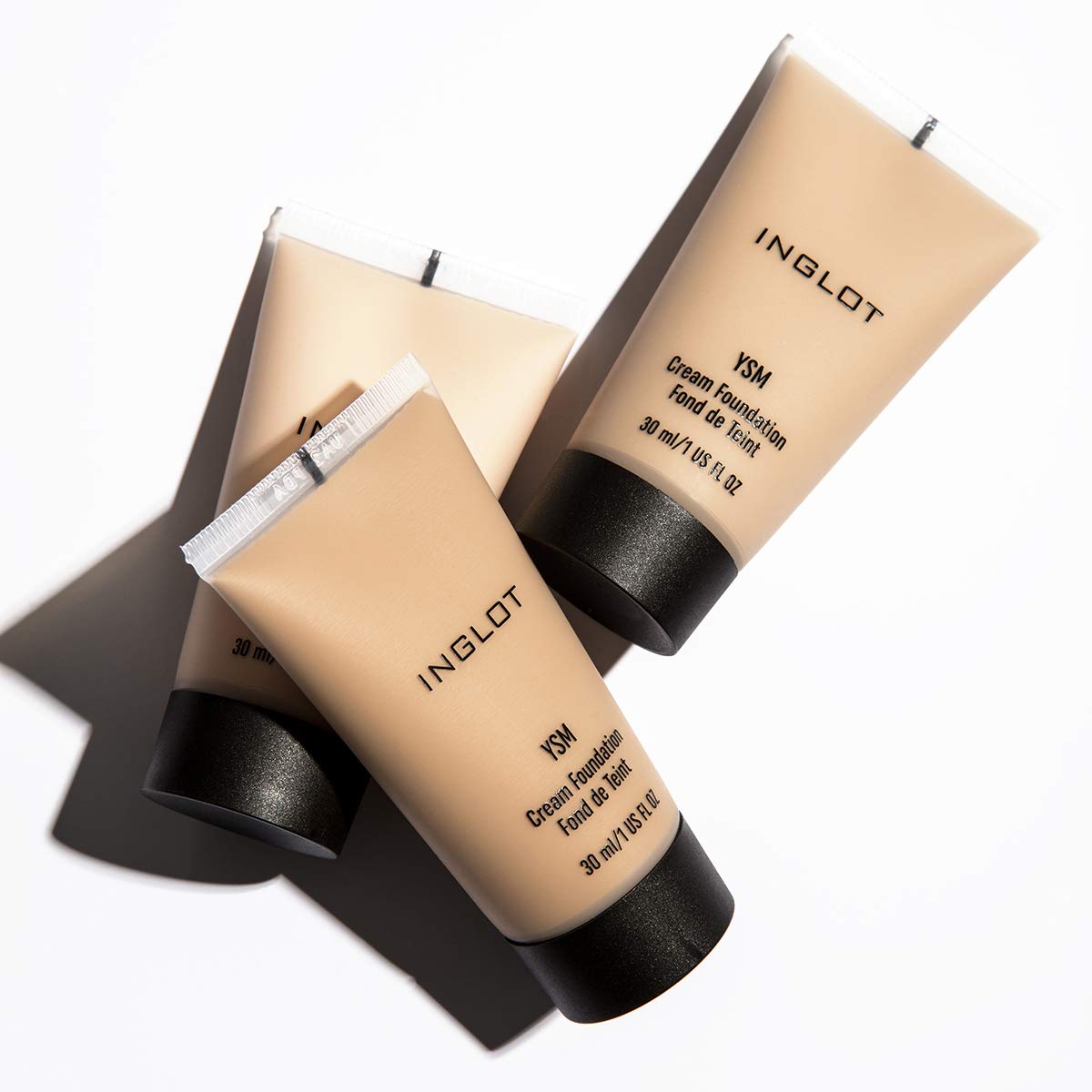 Крем-пудра Inglot YSM Long-Lasting Soft Durable and lightweight Matte 40, фото №5