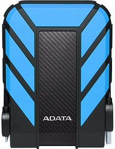 Зовнішній жорсткий диск A-Data 1ТБ 2.5" USB 3.1 чорний синій AHD710P-1TU31-CBL - Фото 1