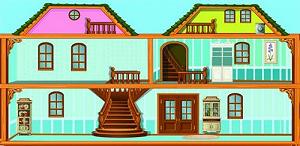 Книга Многоразовые наклейки В доме укр [tsi139422-TSI] synthetic.ua - Фото 1