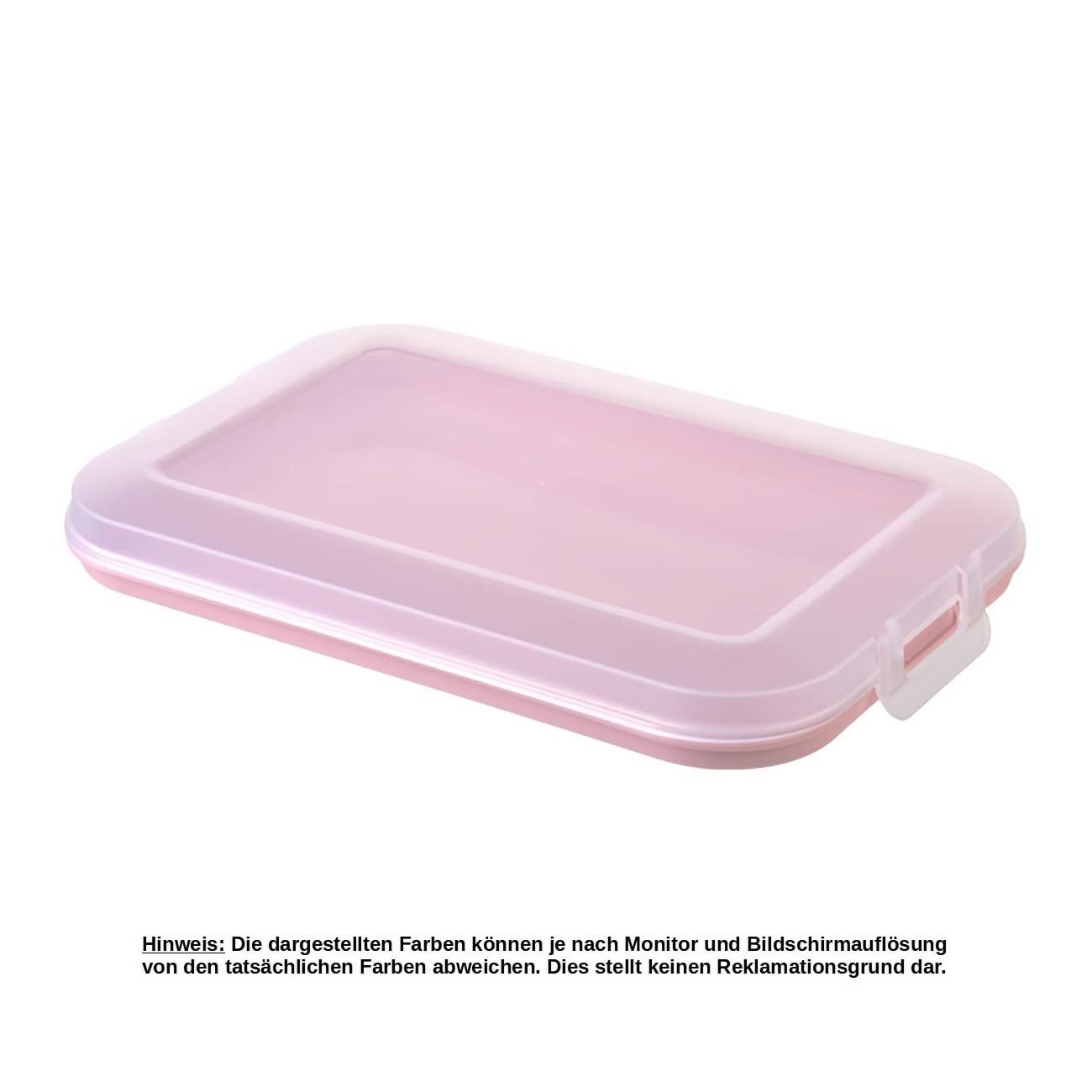 Набір контейнерів для м'ясної нарізки 2 шт. BPA-Free Pink, фото №3