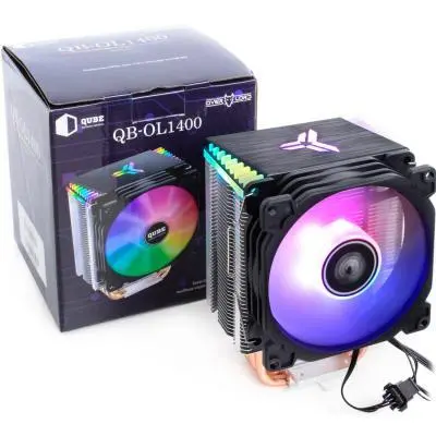 Кулер для процессора QUBE QB-OL1400, фото №1