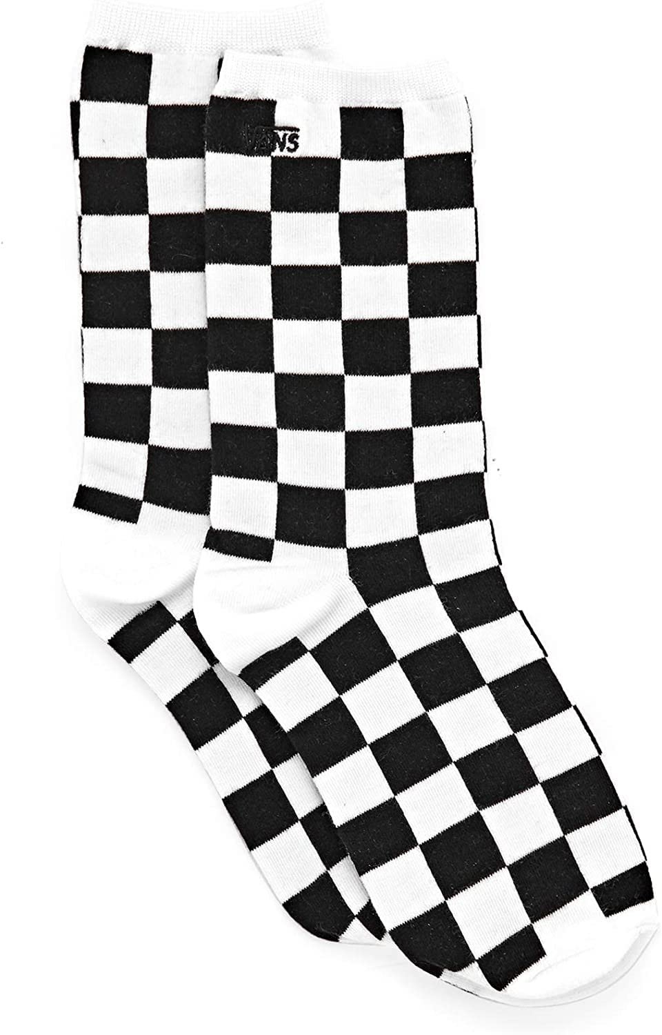 Шкарпетки Vans Ticker жіночі Crew Socks, Black Checkboard, фото №1