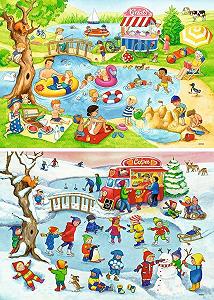 Пазл детский Ravensburger Leisure by the Lake 05057 2 x 24 детали цена на synthetic.ua - Фото 1 Пазл детский Ravensburger Leisure by the Lake 05057 2 x 24 детали synthetic.ua - Фото 1