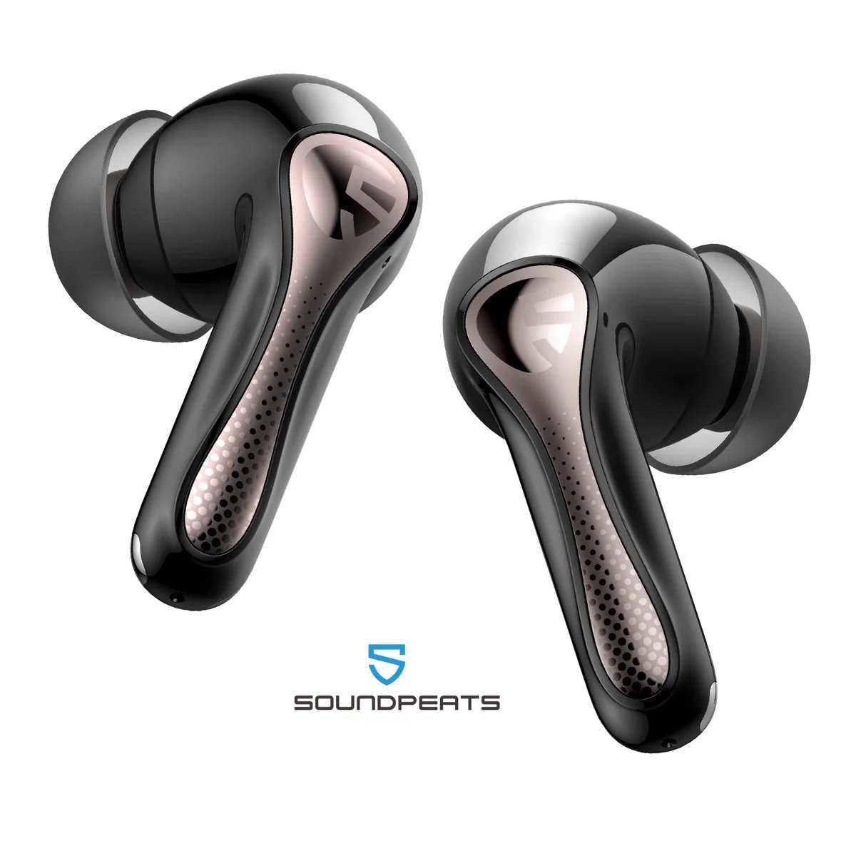 Наушники SoundPEATS Air5 Pro Qualcomm aptX Lossless LDAC Black, фото №3 Наушники SoundPEATS Air5 Pro Qualcomm aptX Lossless LDAC Black, фото №3