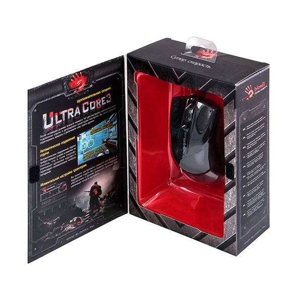 Компьютерная мышь A4Tech V3MA Bloody Black USB, фото №4