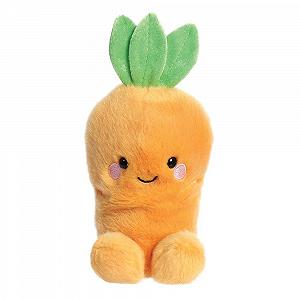 Мягкая игрушка Aurora Palm Pals Cheerful Carrot 13 см Оранжевая - Фото 1