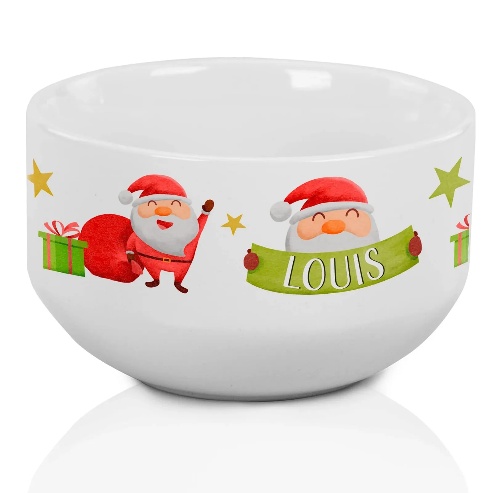 Тарелка для завтрака GRAZDesign Рождественский мотив для детей и взрослых Керамическая, фото №1 Тарелка для завтрака GRAZDesign Рождественский мотив для детей и взрослых Керамическая, фото №1