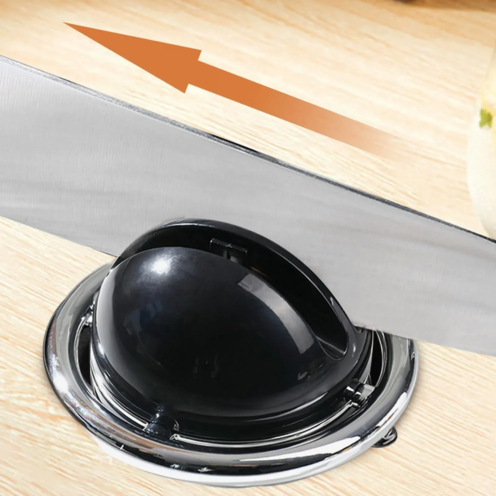 Точило для ножів Planet Planet-shaped Suction Cup Sharpener на присосці двослотова, фото №8