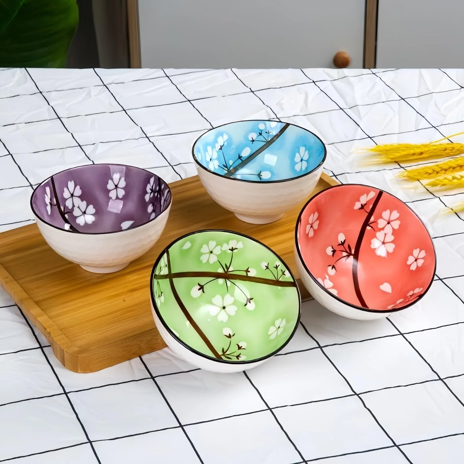 Миска NBBENG Фарфоровая для десертов и каши, набор из 4 штук, фото №8 Миска NBBENG Фарфоровая для десертов и каши, набор из 4 штук, фото №8