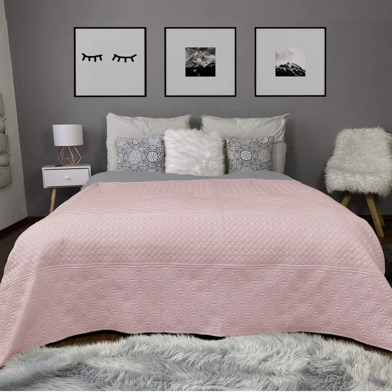 Покривало Homelevel 240 см x 220 см та 220 см x 200 см, фото №7