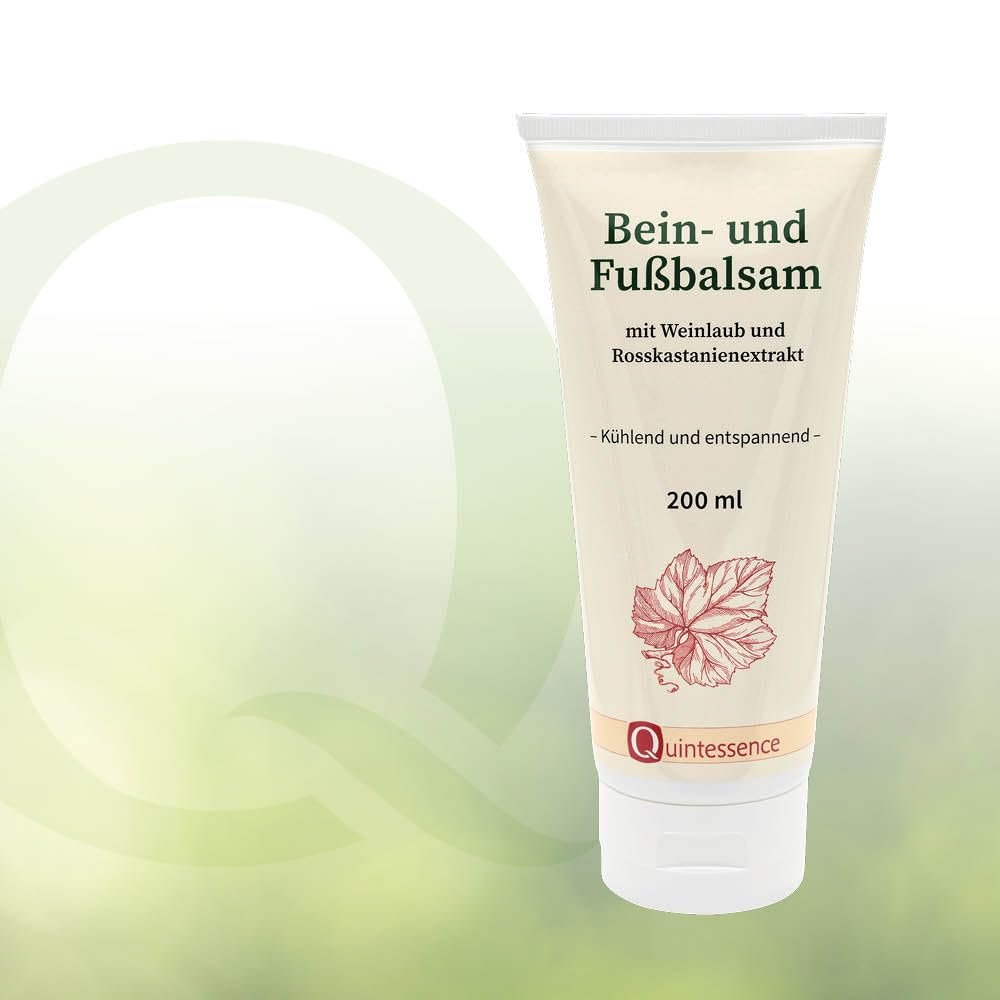 Бальзам для ніг Quintessence з кінським каштаном та листям винограду 200 мл, фото №4