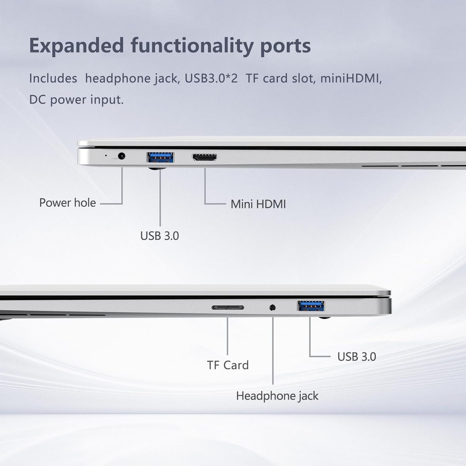 Ноутбук 15.6" Wexultor 50095 N4000 RAM 8GB SSD 256GB Windows 11 (UKR), фото №7