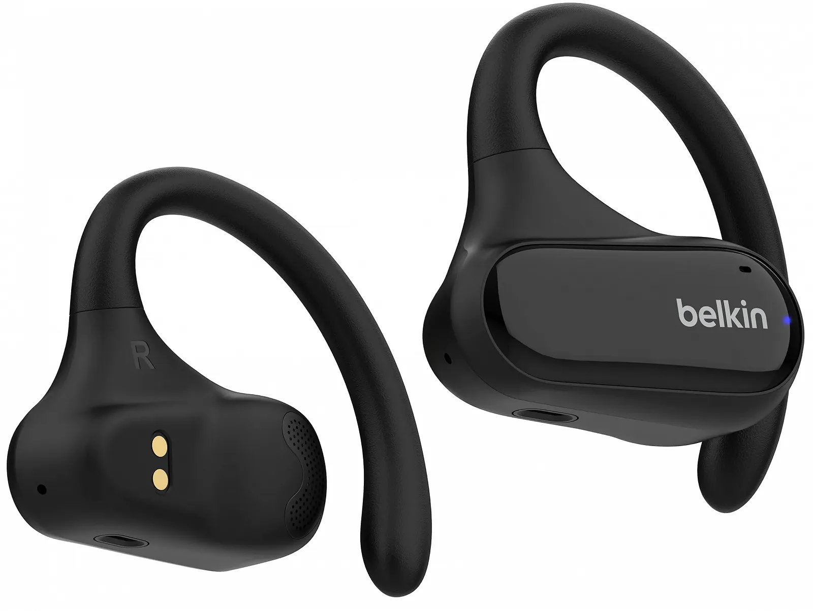 Безпровідні навушники Belkin SoundForm ClearFit Wireless / Bluetooth 5.3 / Активне шумозаглушення / Black, фото №1 Безпровідні навушники Belkin SoundForm ClearFit Wireless / Bluetooth 5.3 / Активне шумозаглушення / Black, фото №1