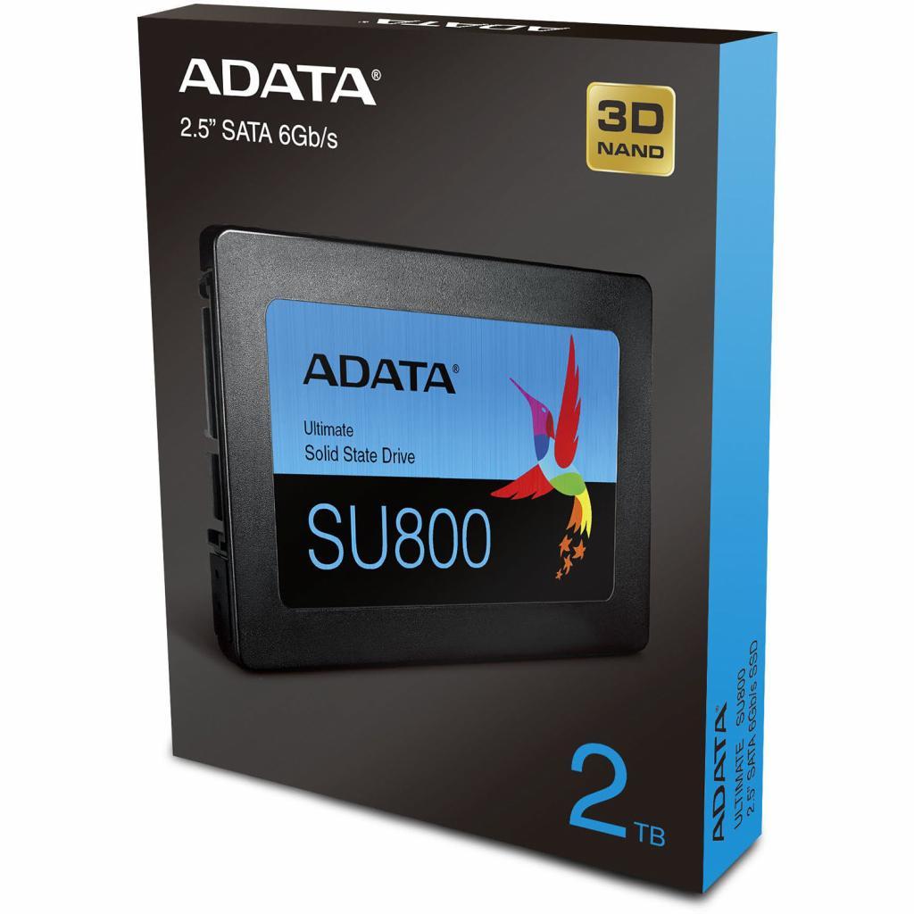 Внутренний накопитель A-Data SSD 2.5" 2TB ASU800SS-2TT-C, фото №6