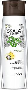 Шампунь SKALA Expert Coconut Oil 325 мл 100% Vegan Питательный и увлажняющий для блеска и восстановления для всех типов волос, дружественный к животным - Фото 1
