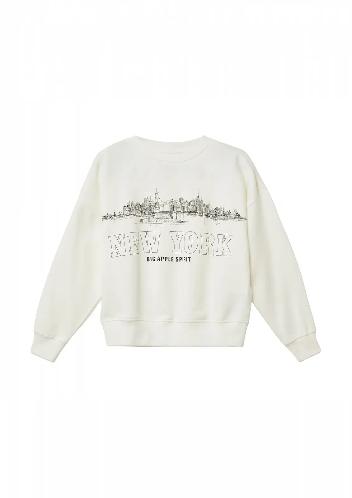 Світшот s.Oliver Oversize з великим принтом спереду та м'якою внутрішньою стороною, фото №1