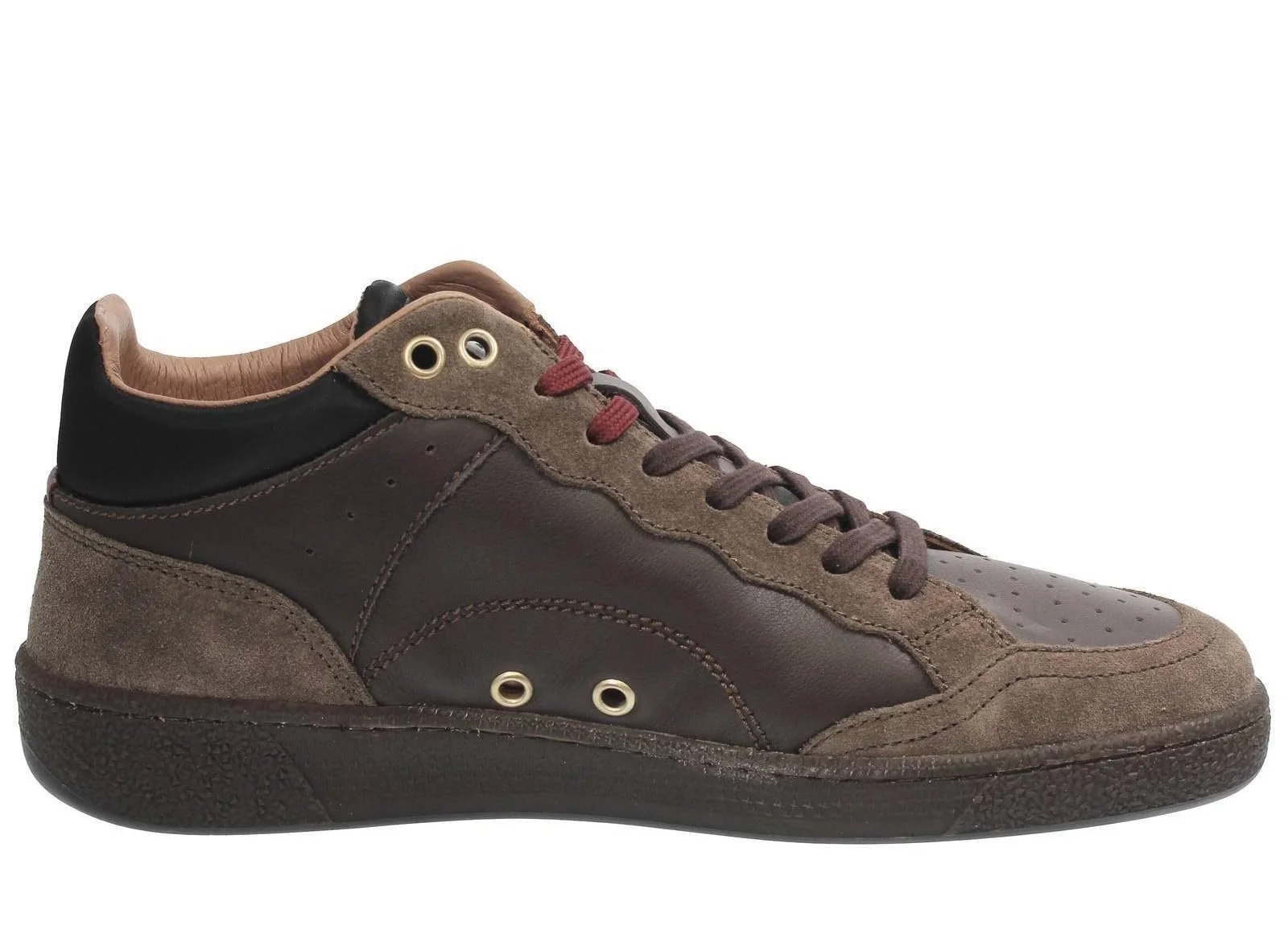 Кросівки Blauer Old Murray U25BU06 F4MURRAY10/LEA Шкіряні Білий/Червоний/Помаранчевий, фото №3