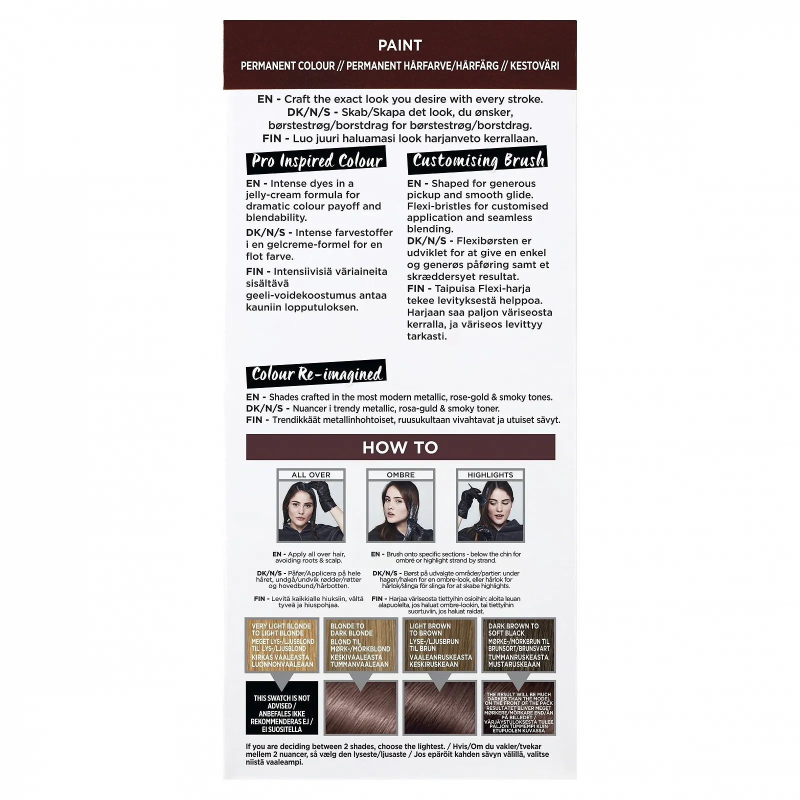 Фарба для волосся L'Oréal Colorista Paint Marsala Burgundy Перманентна, фото №2