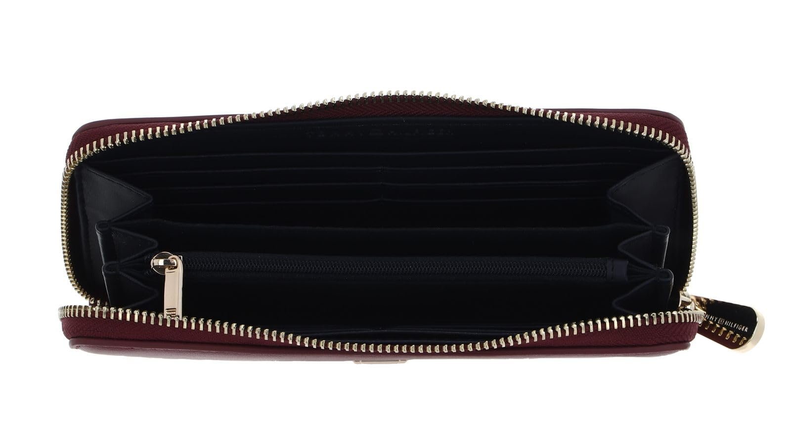 Кошелек Tommy Hilfiger Poppy Plus Large ZA Rouge, красный, элегантный, фото №2