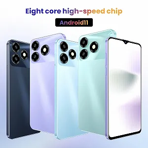 Смартфон Unlock 8-Core Processor 4G-LTE 4GB/64GB 6.52" Light Blue synthetic.ua - Фото 1