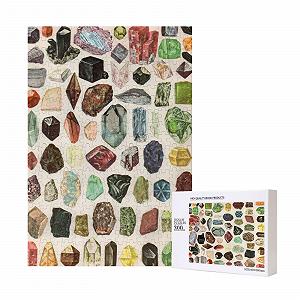 Пазл дерев'яний Vintage Geology Gemstone Crystal Minerals, 300 елементів - Фото 1