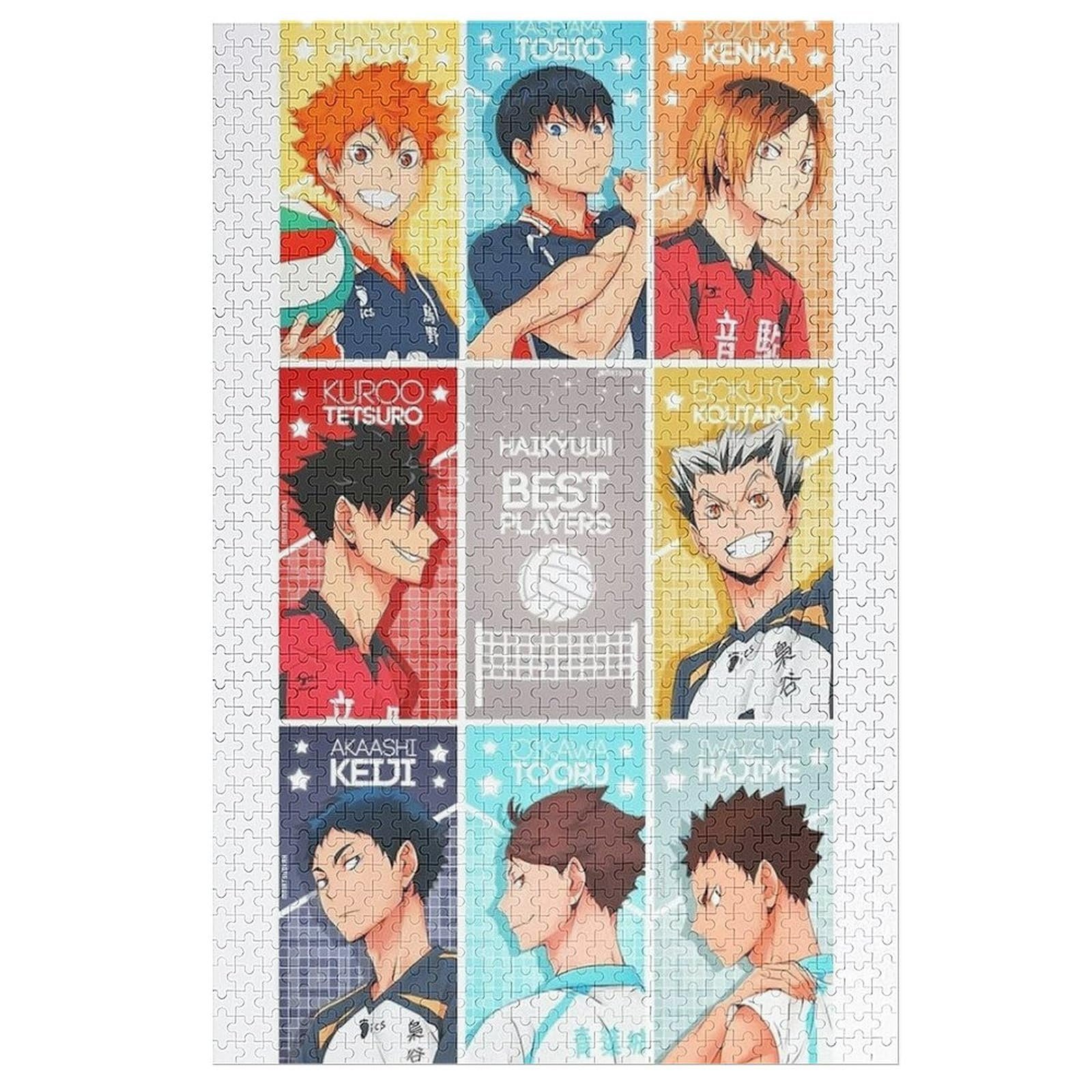 Пазл Haikyuu 1000 деталей 38 x 26 бумажный pack of 1000, фото №1