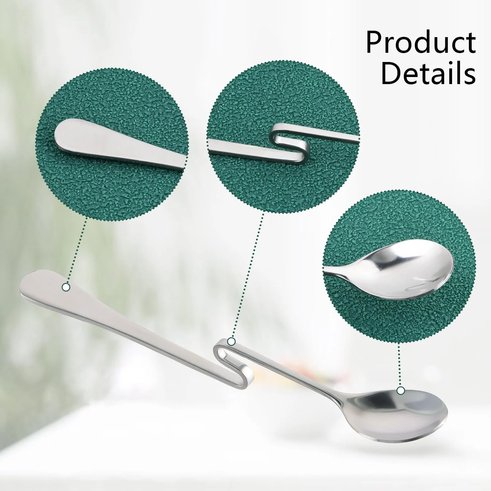 Ложка для еспресо з нержавіючої сталі 16,5 см Latte Macchiato, десертна, фото №3 Ложка для еспресо з нержавіючої сталі 16,5 см Latte Macchiato, десертна, фото №3