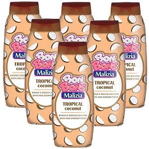 Піна для ванни Malizia Tropical Coconut 500 мл - Фото 1