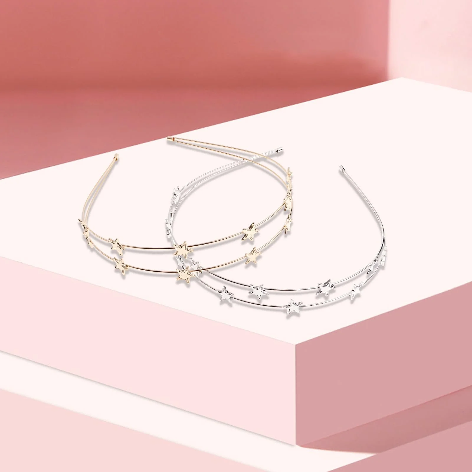 Обруч для волос Звезды с блестящими стразами, фото №7 Обруч для волос Звезды с блестящими стразами, фото №7