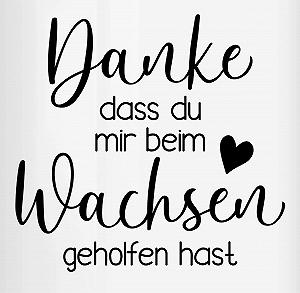 Кружка Educator Danke dass du mir beim Wachsen gehelfen hast 325 мл Помаранчевий synthetic.ua - Фото 1