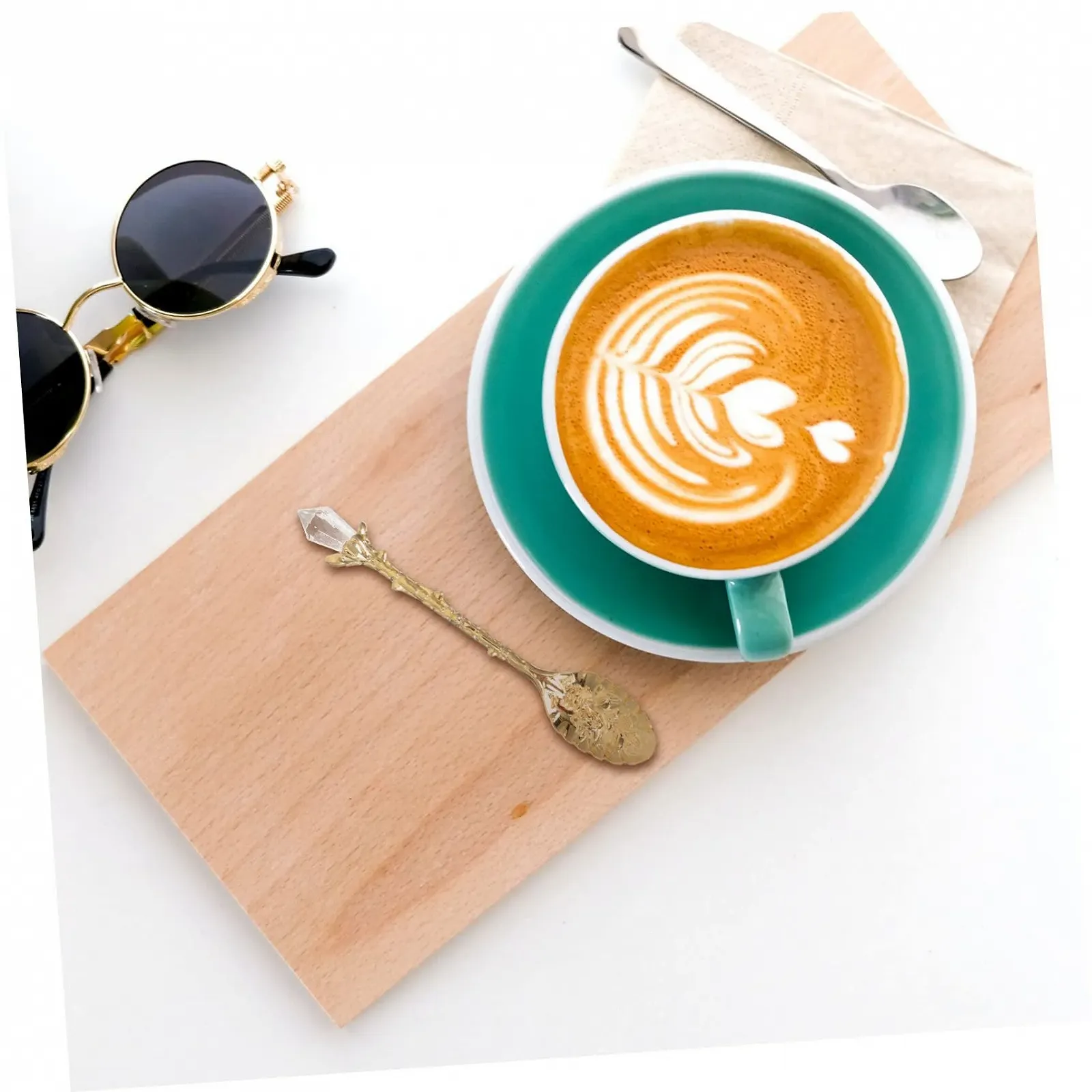 Ложка для змішування HEMOTON, 5 шт., десертна, фото №2