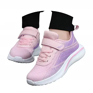 Детские Тренировочные Кроссовки Унисекс Спортивная Обувь для Мальчиков Дышащие Кроссовки для Бега Легкие Тренировочные Кроссовки для Девочек Нескользящая Обувь для помещений Обувь для Фитнеса и Отдыха synthetic.ua - Фото 1