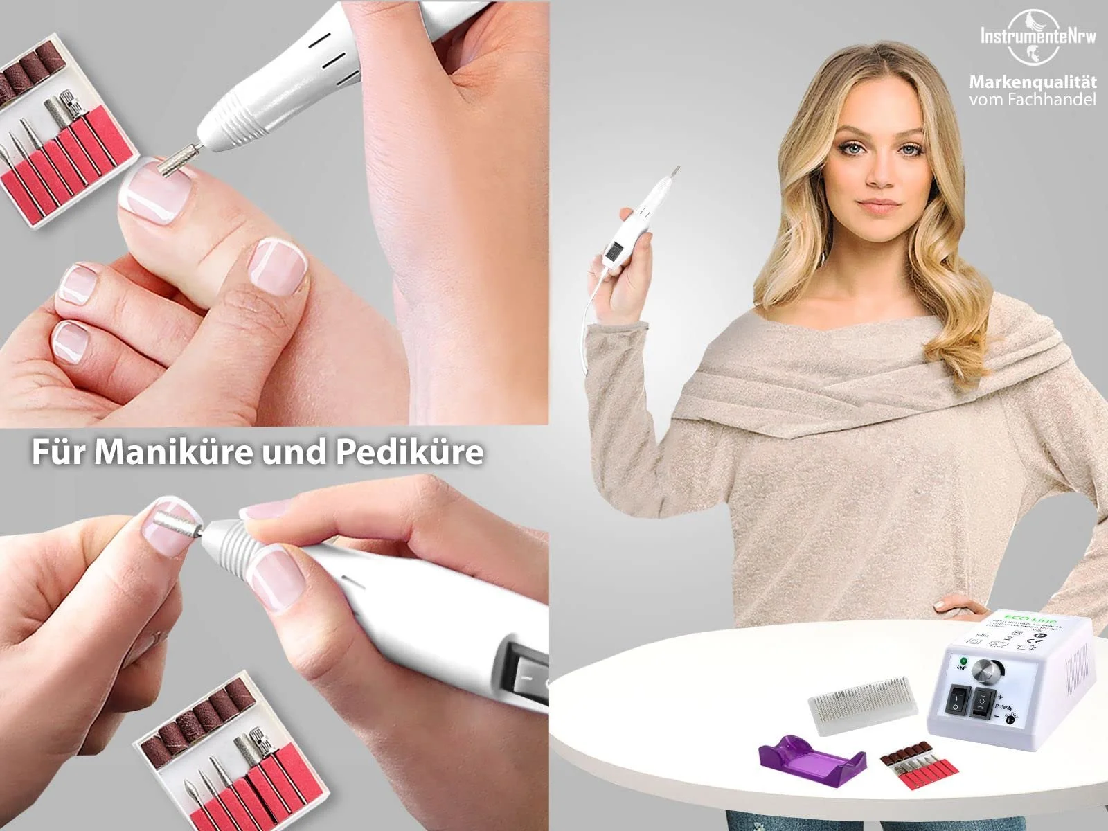 Професійний фрезер InstrumenteNrw 20 000 обертів, фото №4