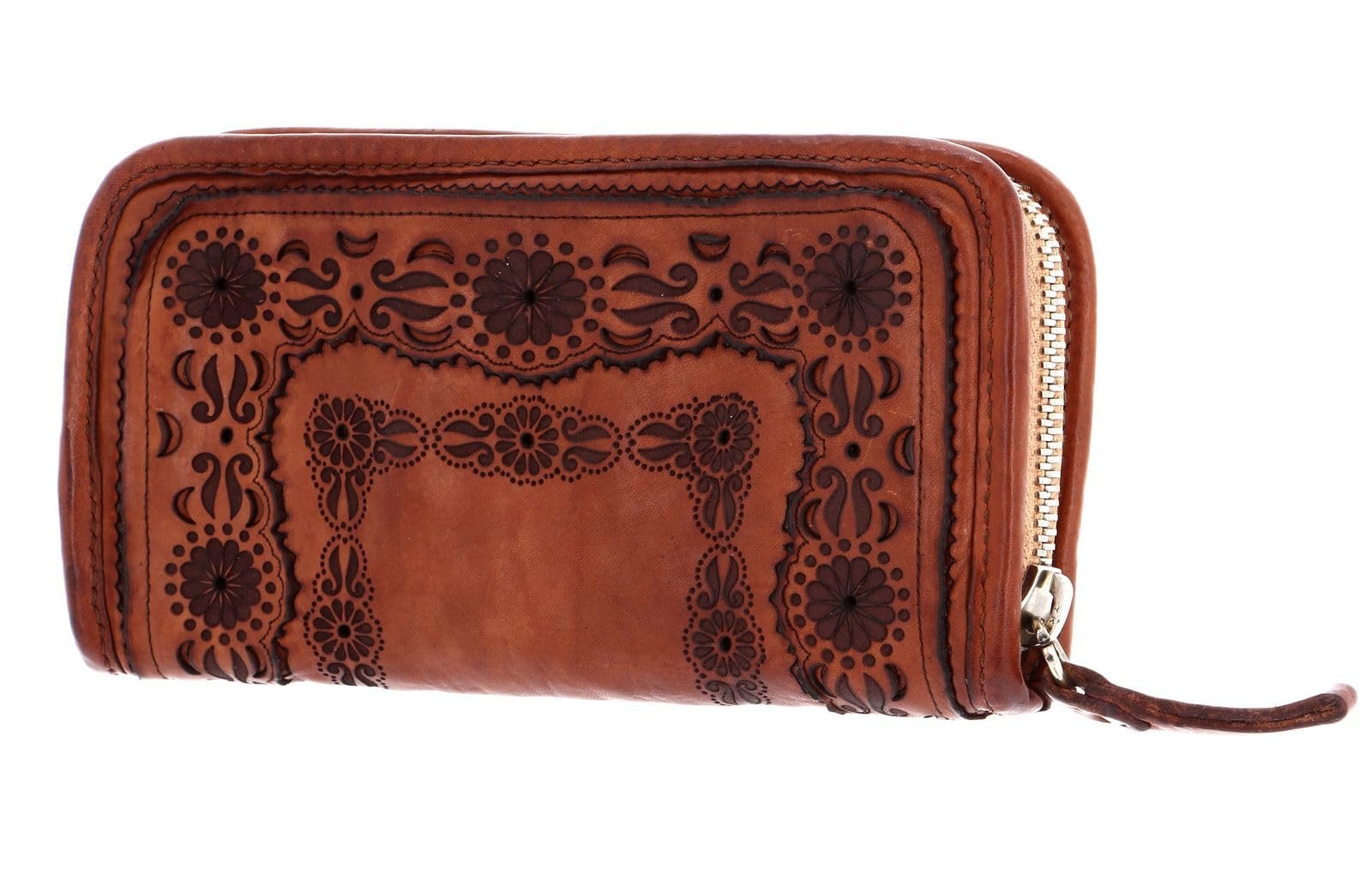 Кошелек Campomaggi Кожа 21 см Cognac Modern, фото №4
