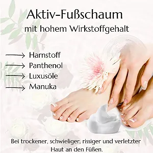 Пенка для ног Green idea Foot Foam с манукой, мочевиной и пантенолом 200 мл synthetic.ua - Фото 1