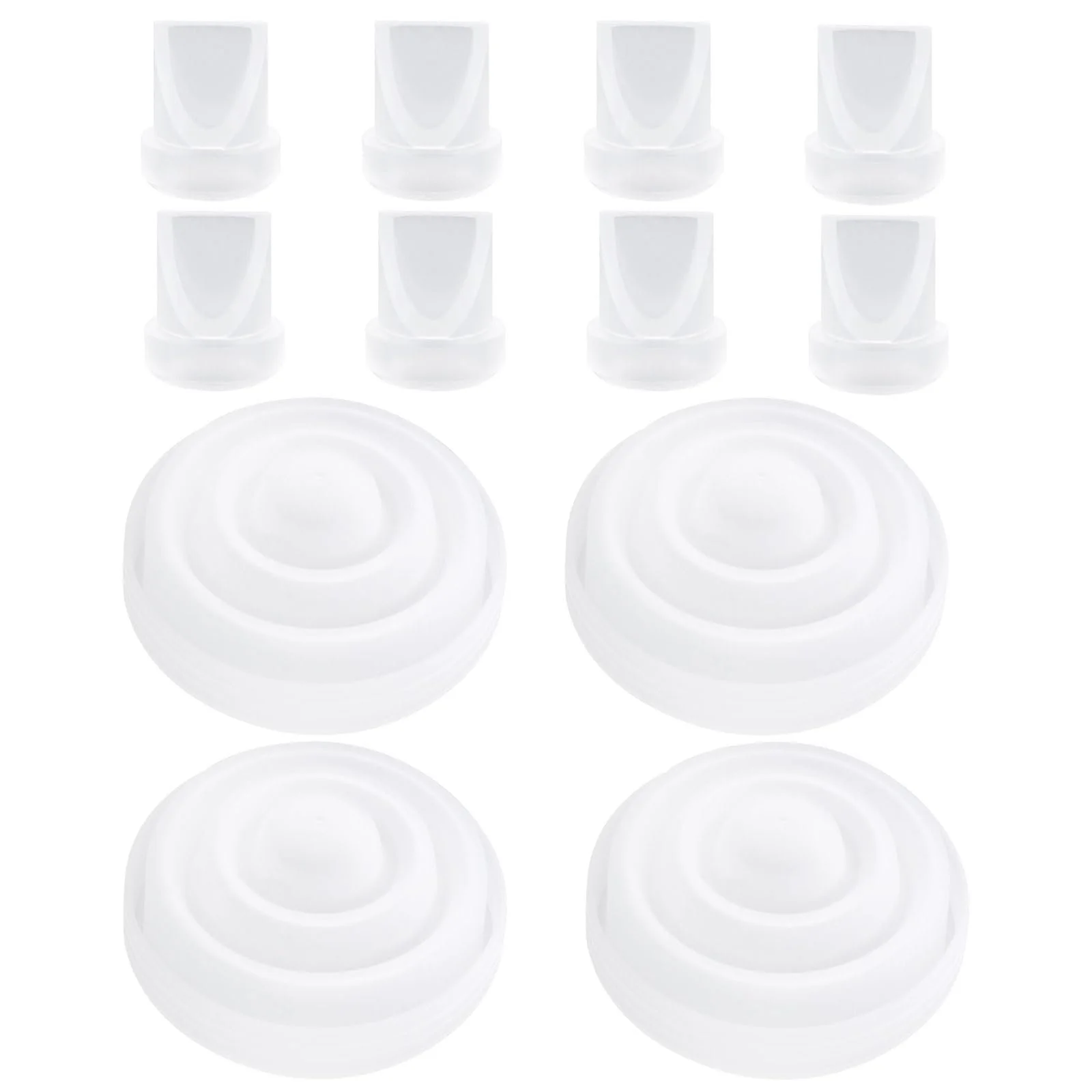 Запчастини для молоковідсмоктувача 12 шт. для Mom Cozy M5, 8 клапанів Duck Bill і 4 силіконові мембрани. Сумісні з M5, фото №1 Запчастини для молоковідсмоктувача 12 шт. для Mom Cozy M5, 8 клапанів Duck Bill і 4 силіконові мембрани. Сумісні з M5, фото №1