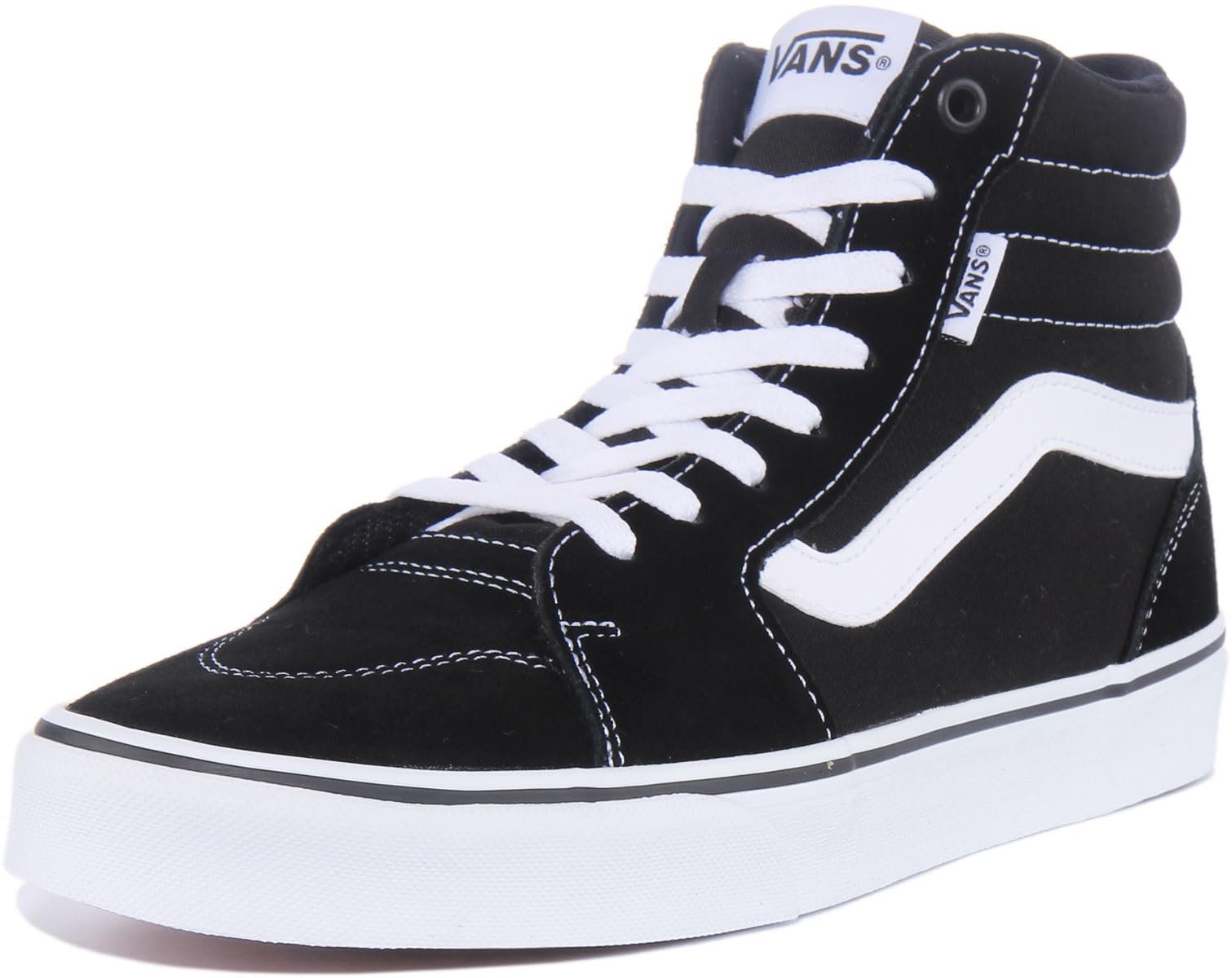 Кроссовки Vans Filmore Hi мужские высокие черные для отдыха, фото №7