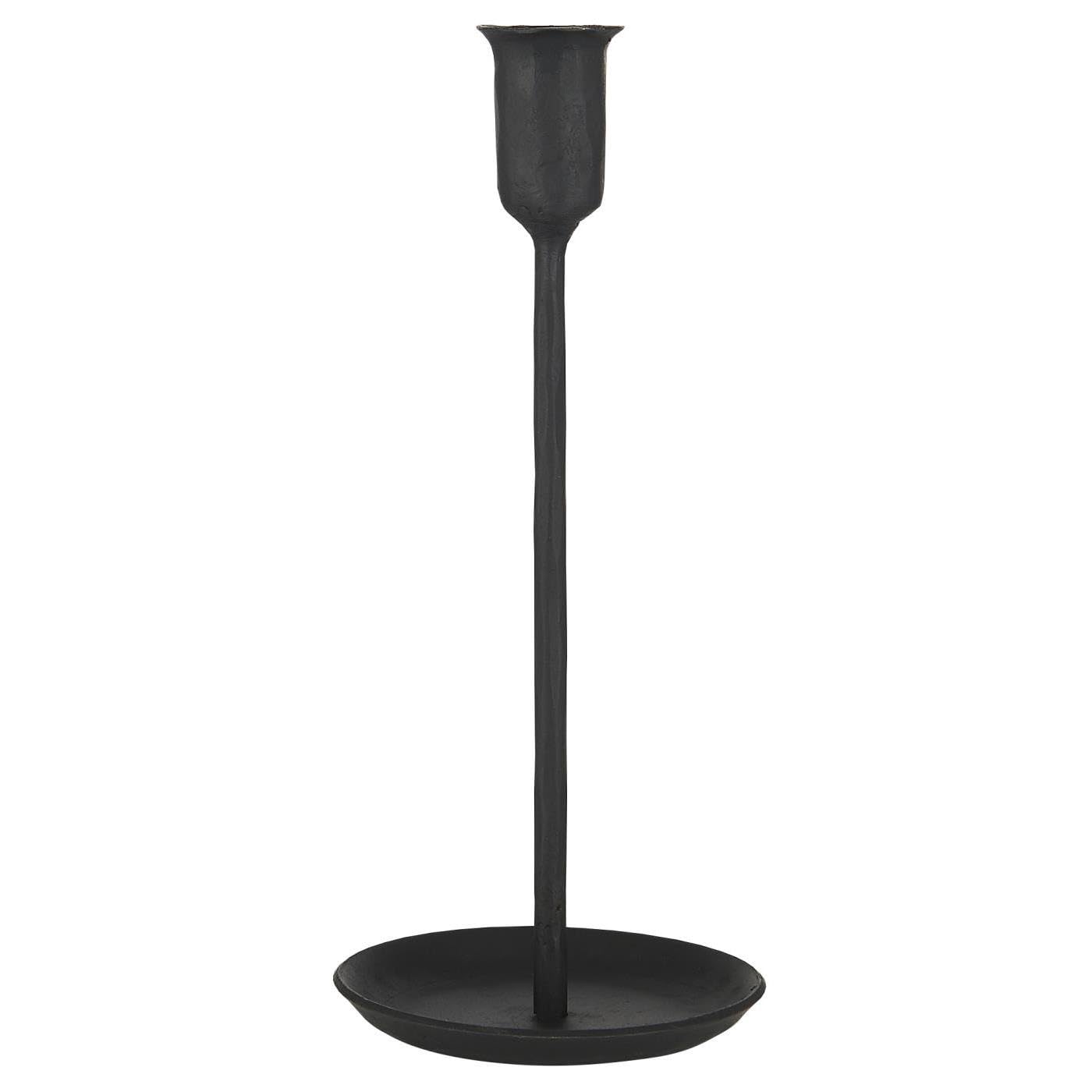 Подсвечник LS-LebenStil Vintage Ribe 24 см Iron Black Matt для узких свечей, фото №2