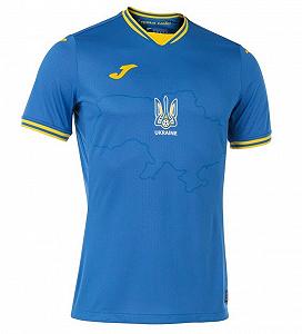 Футболка Joma сборной Украины по футболу AT102404A709 Синяя L - Фото 1