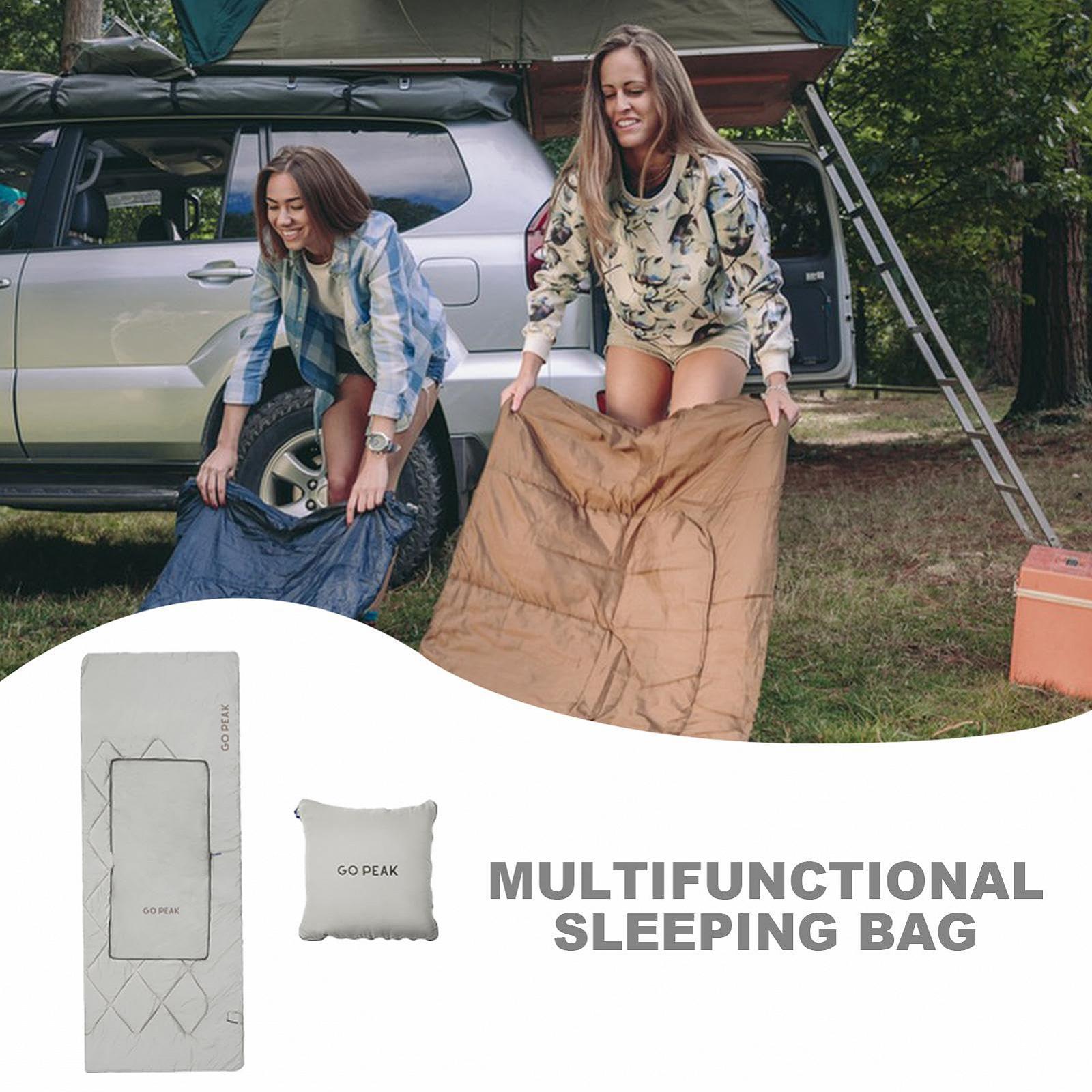 Спальный мешок Camping для кемпинга Портативный конверт Тёплый, фото №3